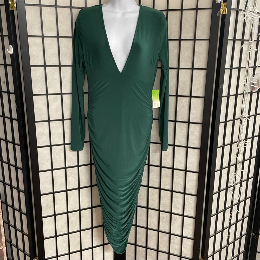 Uptown, ladies, long sleeve, body hugger, dress size large